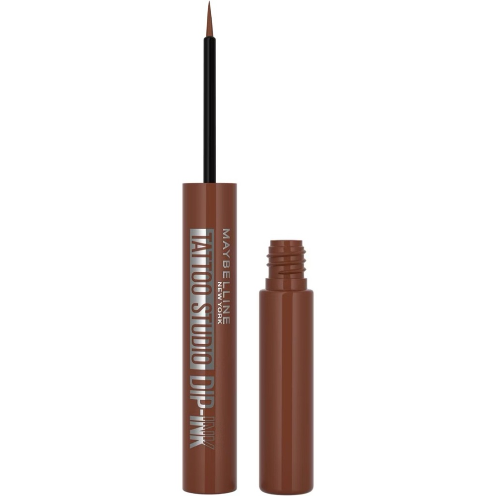 Nwt Maybelline Tattoo Studio Dip-Ink liquid Eyeliner - 101 brown expression